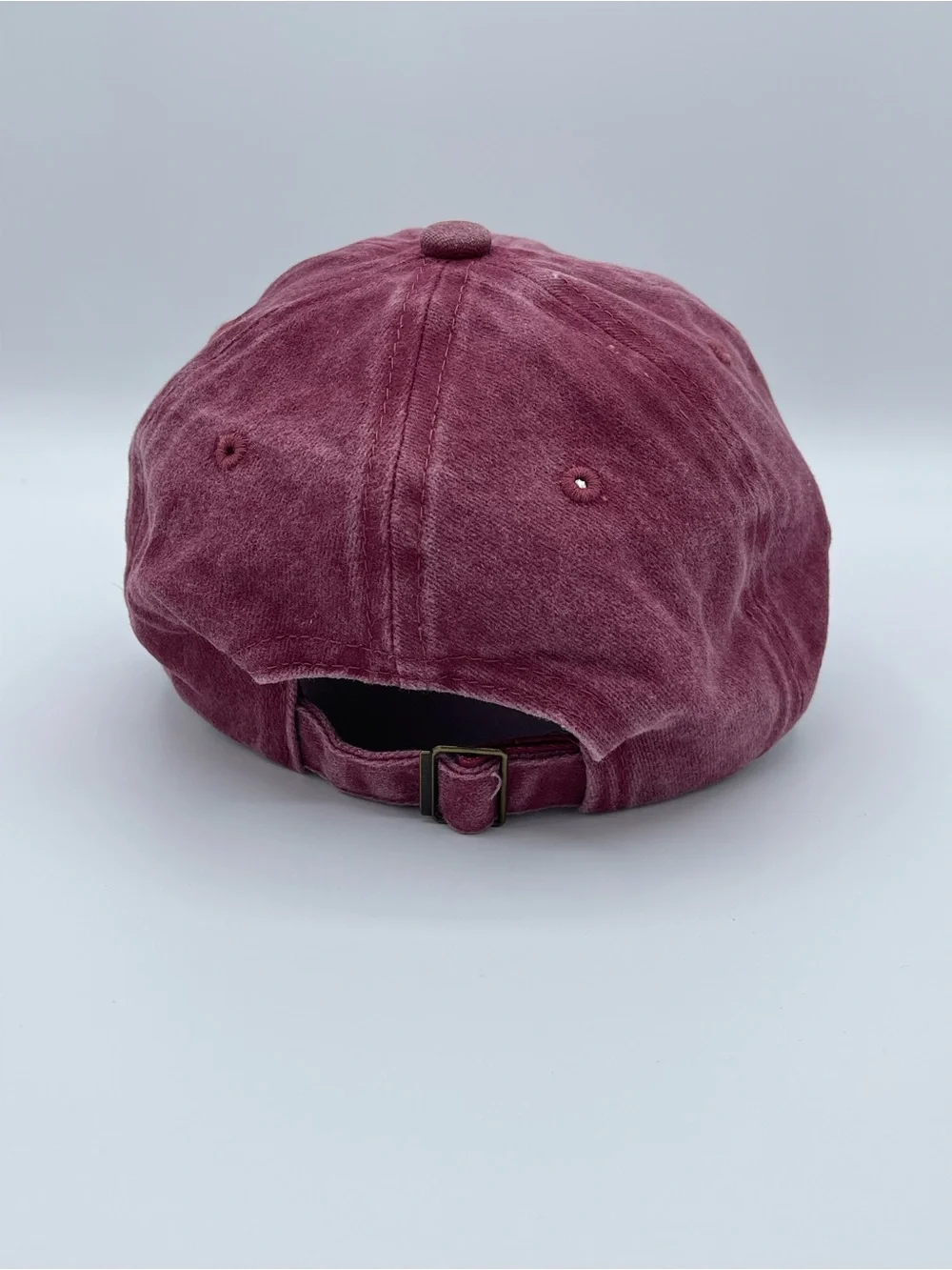 Beautiful Crazy Cotton Baseball Cap - Wine